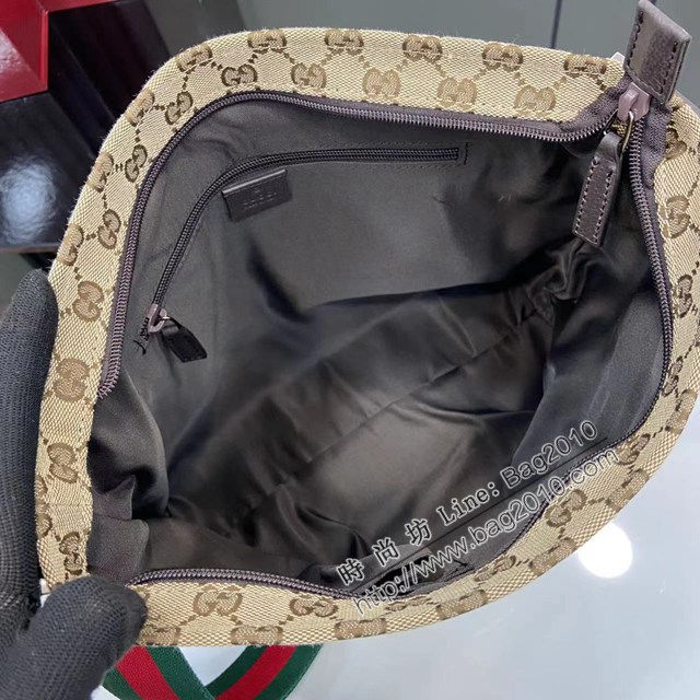 Gucci專櫃古馳最經典款男士單肩斜挎包 jh2948型號:  189751